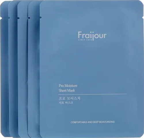 Fraijour, Набор тканевых масок увлажнение, Pro Moisture Sheet Mask, 5 шт 