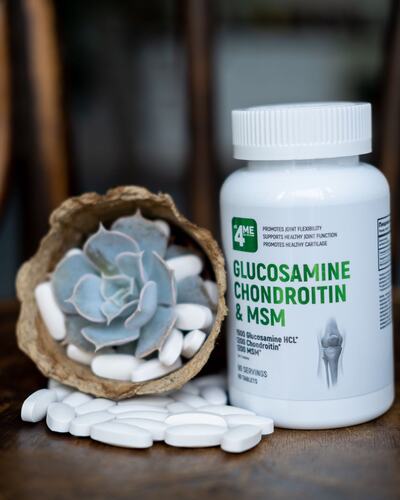 4Me Nutrition Глюкозамин + Хондроитин + МСМ, 180 таблеток