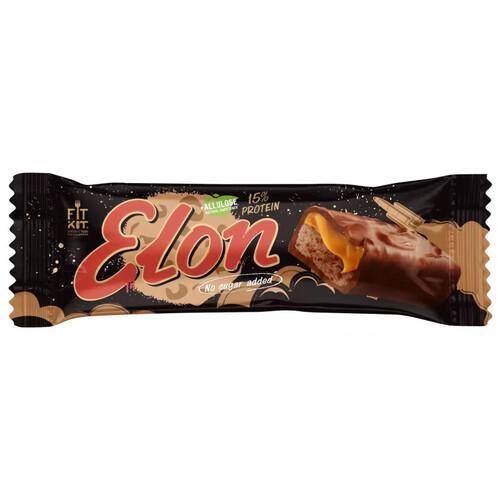 Fit Kit Батончик шоколадный низкокалорийный, ELON 45 гр