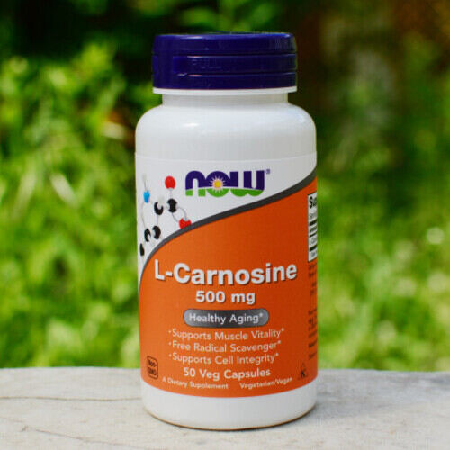 Now Foods L-Карнозин 500 мг, 50 капсул