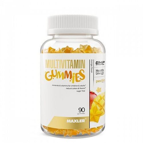 Maxler Multivitamin Gummies, Витаминно-минеральный комплекс, 90 мармеладных конфет