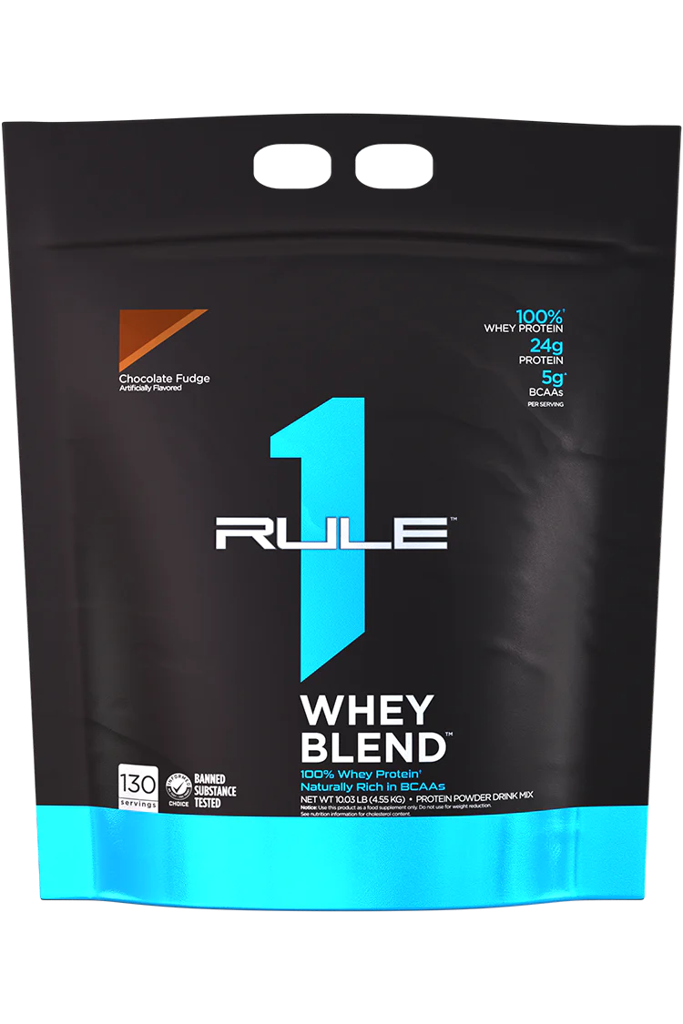 RULE1, Протеин, Whey Blend  4535 гр (10 lbs)