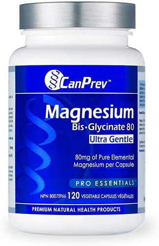 Can Prev Magnesium Bis-Glycinate 80 мг Ultra Gentle, Глицинат магния 80 мг, 120 капсул