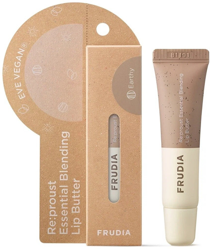 FRUDIA Баттер для губ смягчающий с маслами ромашки и сандала, Blending Lip Butter Earthy 10 мл