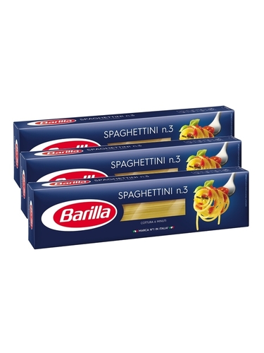 BARILLA Паста Spaghettini n. 3 (Спагеттини 3), 450 гр