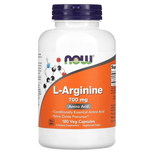 Now Foods L-Аргинин 700 мг, 180 капсул