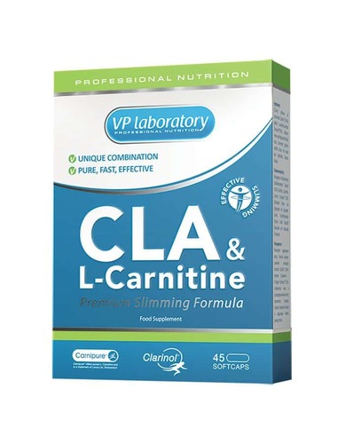 VPLab CLA+L-карнитин 45 капсул