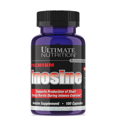 Premium Inosine 1000 mg, Для повышения Выносливости, 100 caps.	