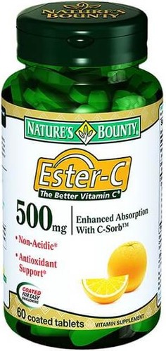 Nature's Bounty Эстер C 500, мг 60 таблеток