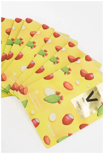 FRUDIA Маска тканевая Витаминизирующая с кактусом, My Orchard Squeeze Mask 20ml Cactus 10 шт