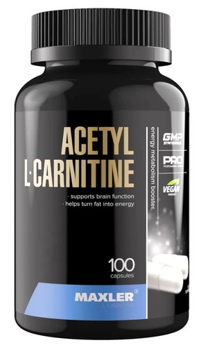 Maxler Ацетил L-Карнитин 500 мг, 100 капсул