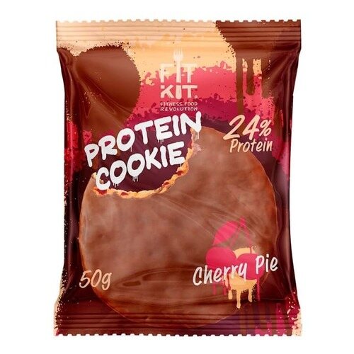 Fit Kit Protein chocolate сookie протеиновое печенье  50 гр