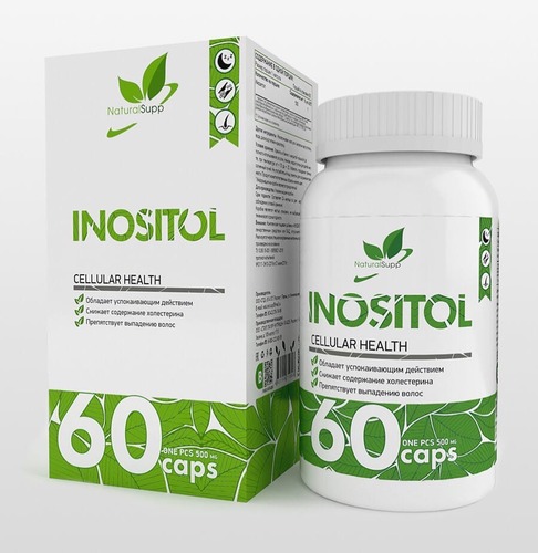 NaturalSupp Инозитол 600 мг, 60 капсул