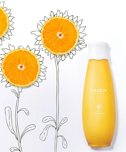 FRUDIA Тонер с цитрусом, придающий Сияние коже, Citrus Brightening, 195 мл