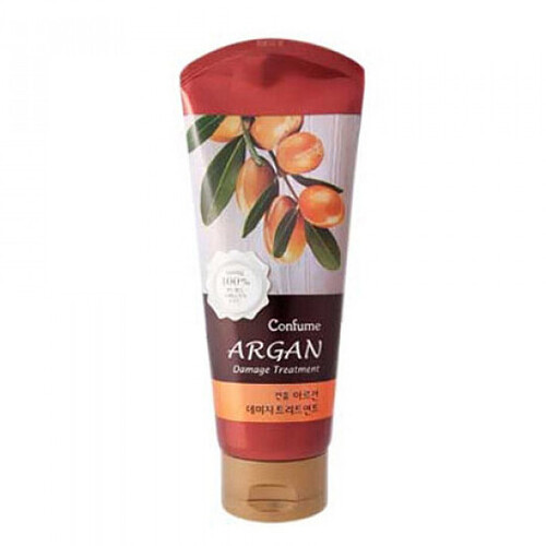 Welcos Confume Argan Damage Treatment, Маска для волос лечебная с аргановым маслом 200 гр