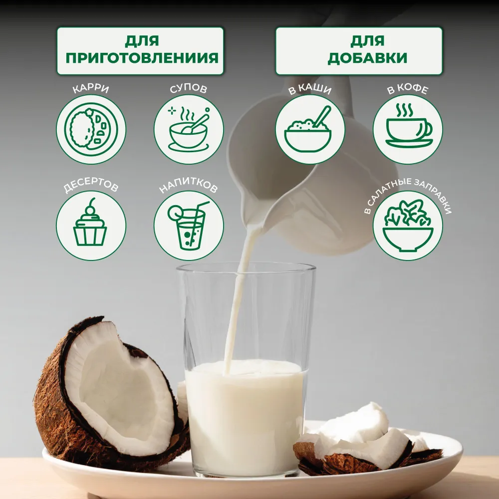 I LOVE COCO Кокосовое молоко 17%, 400 мл.ж/б