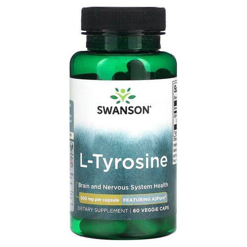 Swanson L-Тирозин 500 мг, 60 капсул