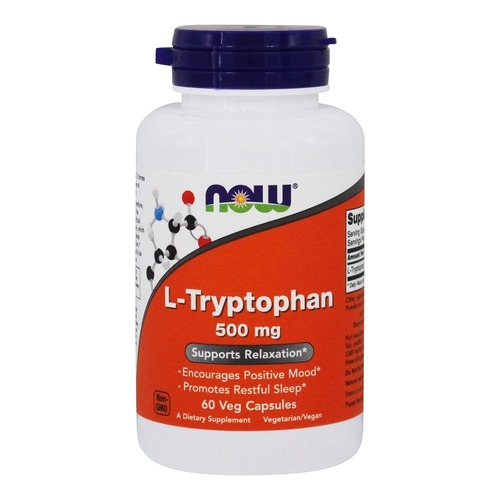 Now Foods L-Триптофан 500 mg 60 капсул