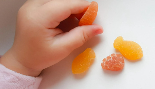 Gummi King Мультивитамины для детей без сахара, 60 жевательных мармеладок