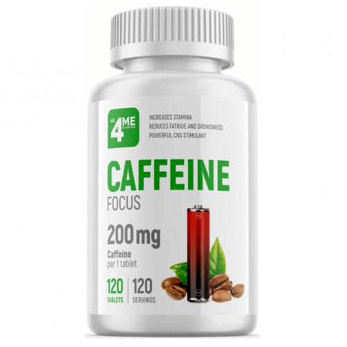 4Me Nutrition Кофеин 200 мг, 120 таб