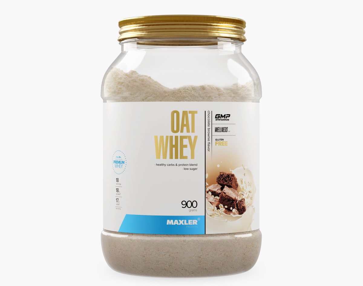 Maxler Oat Whey, Сывороточный протеин и овсянка, 900 гр 