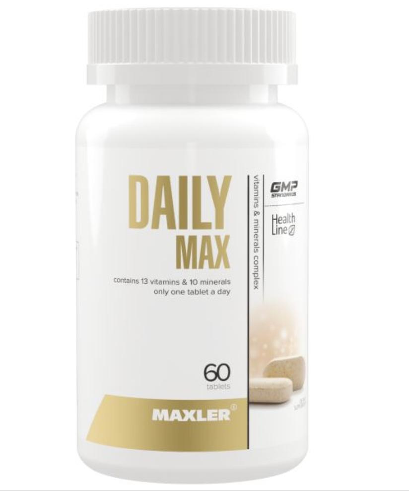 Maxler Мультивитамины, Daily Max 60 таблеток 