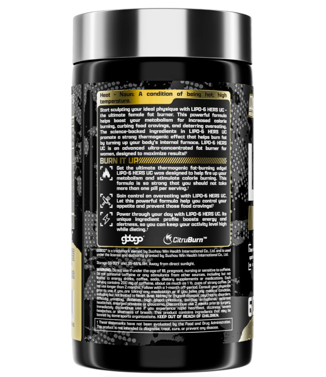 Nutrex Жиросжигатель, Lipo-6 Hers Ultra Concentrate 60 капсул