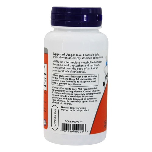 Now Foods 5 HTP 50 mg 90 капcул