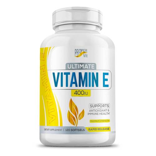 Proper Vit Ultimate Vitamin E, Витамин Е 400 МЕ, 120 капсул