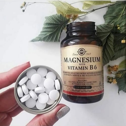 Solgar Магний + Витамин В-6 400 мг, 250 таблеток