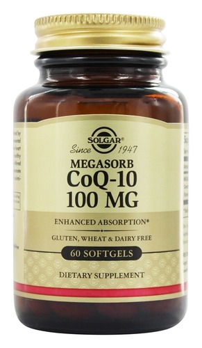 Solgar Коэнзим Q-10 100 мг, 60 мягких капсул