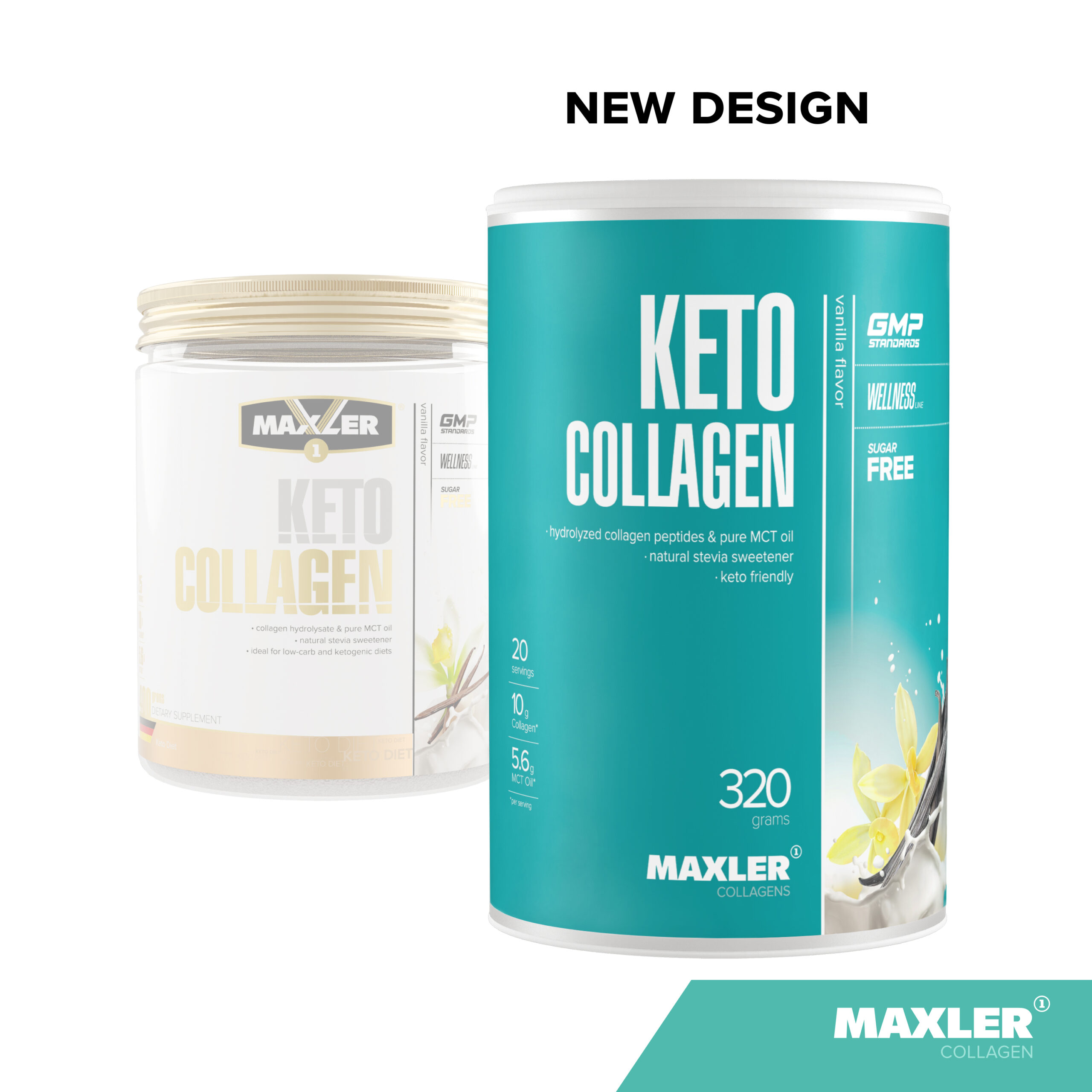 Maxler Коллаген, Keto Сollagen 320 гр
