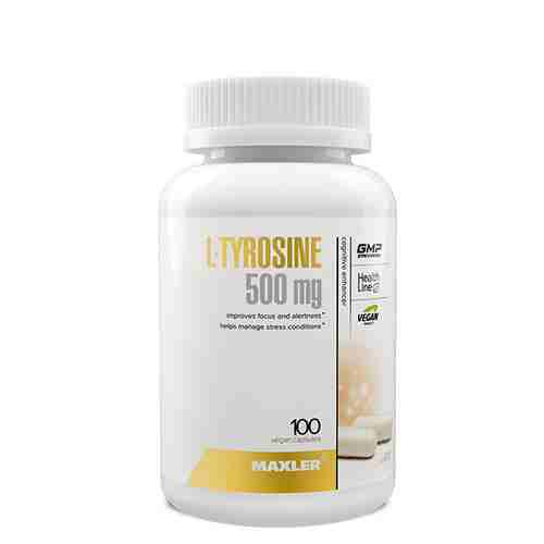 Maxler L-Tyrosine, L -тирозин 500 mg 100 капс