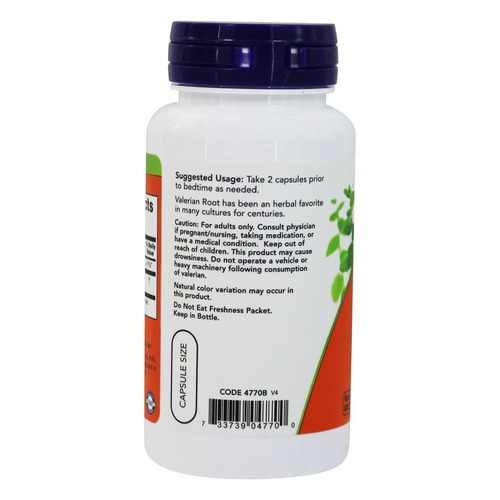 Now Foods Valerian Root 500 мг 100 капсул