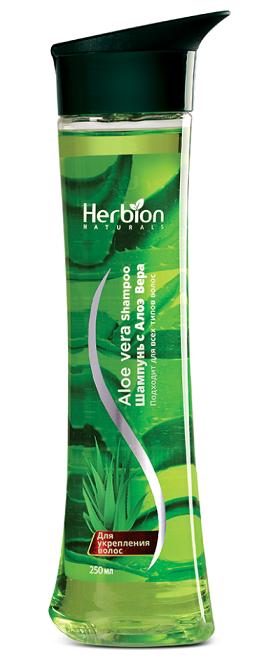 Herbion, Шампунь для укрепления волос с Алоэ вера, 250 мл 