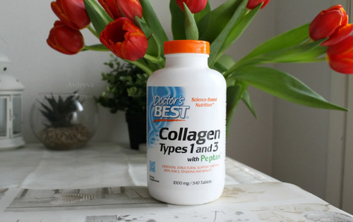 Doctors Best Collagen Тип 1 и 3, 180 капсул