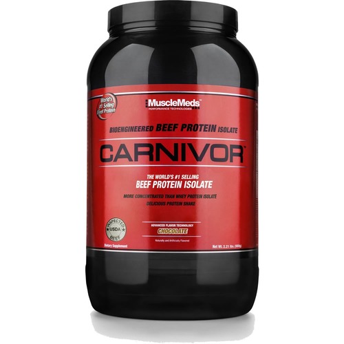 Muscle Meds Beef Protein Isolate, Протеин Изолят Говяжий, Carnivor 949 гр