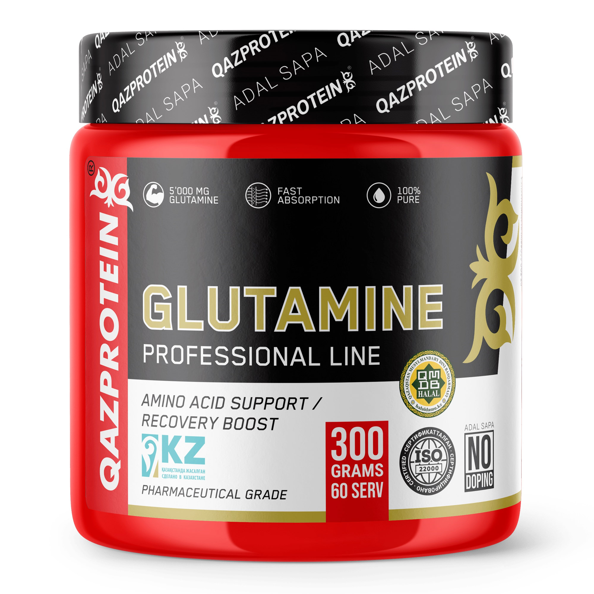 Qazprotein L-Глютамин, 300 гр