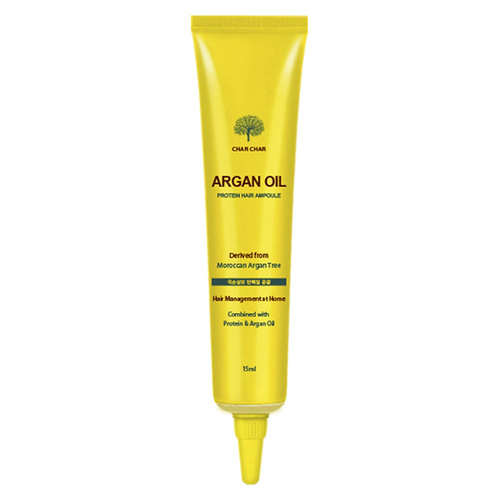 Char Char, Набор сыворотка для волос восстановление/аргановое масло, ARGAN OIL PROTEIN HAIR AMPOULE