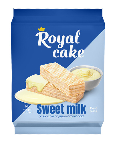 ProteinRex Royal Cake Вафли на сорбите, 120 г