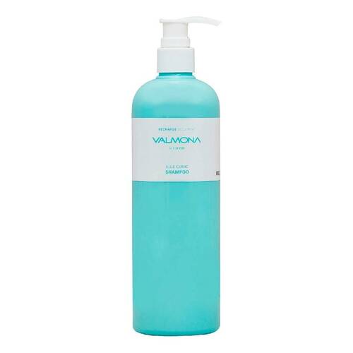  VALMONA Шампунь для волос УВЛАЖНЕНИЕ, Recharge Solution Blue Clinic Shampoo 480 мл