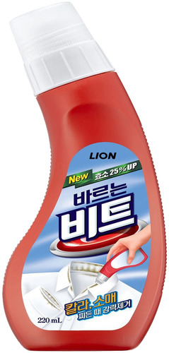 CJ LION, Пятновыводитель-Отбеливатель для манжетов и воротников Шариковый, Beat Precare, 220 мл 