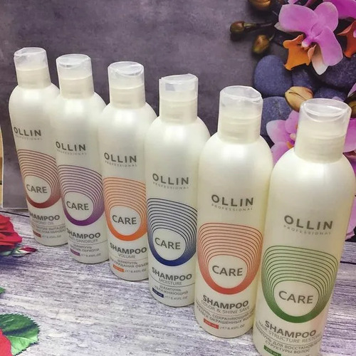 OLLIN Professional Care Шампунь против выпадения волос с маслом миндаля Almond Oil Mask, 250 мл