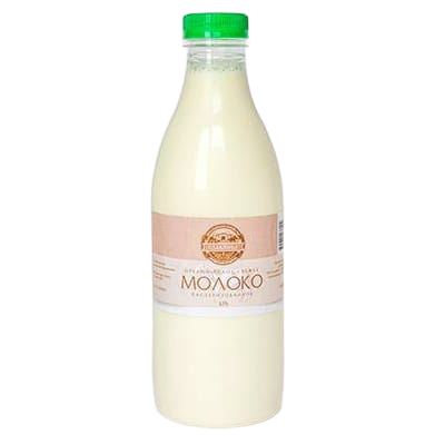 Славянка, Молоко цельное пастеризованное 3,2% 1000 мл