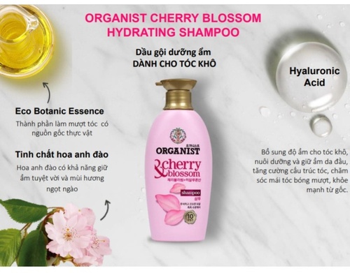 Organist, Шампунь Восстанавливающий для Волос с Экстрактом Лепестков Вишни, Cherry Blossom 500 мл