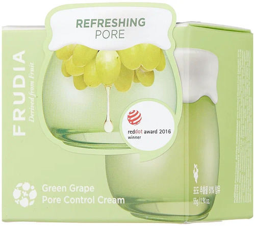 FRUDIA Крем для лица Себорегулирующий с экстрактом винограда, Green Grape Pore Control Cream 55 гр