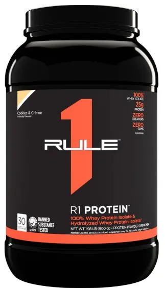 RULE1, Протеин, Protein 900 гр,  (2 lbs.)	