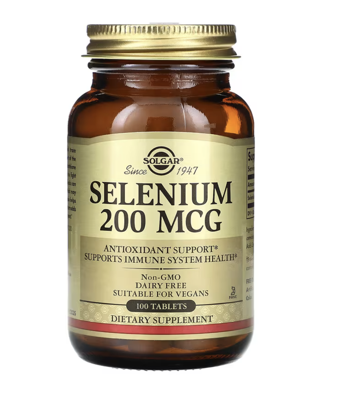 Solgar Селен 200 мкг, 100 таблеток 