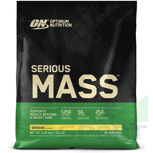 Optimum Nutrition Гейнер, Serious Mass 5450 гр