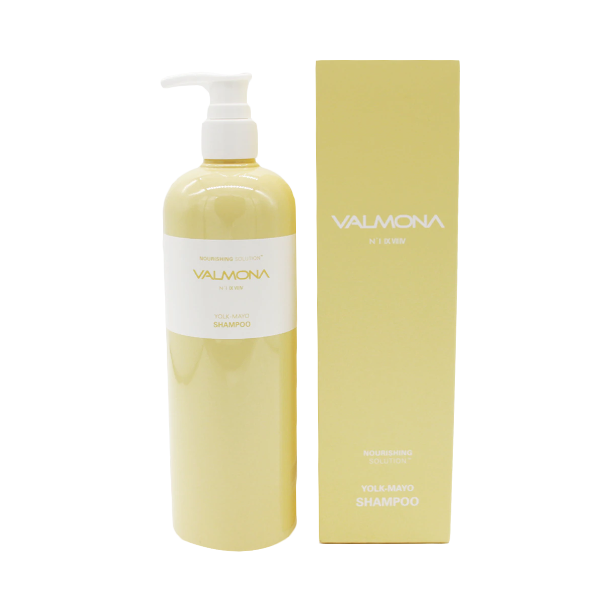  VALMONA Шампунь для волос ПИТАНИЕ, Nourishing Solution Yolk-Mayo Shampoo 480 мл